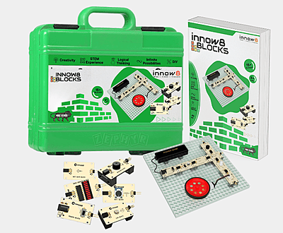 Innow8 Blocks | DIY STEM Kit with 14+ PCB Blocks | Learn Electronics & Build Unlimited Projects Innow8 Blocks | DIY STEM Kit with 14+ PCB Blocks | Learn Electronics & Build Unlimited Projects