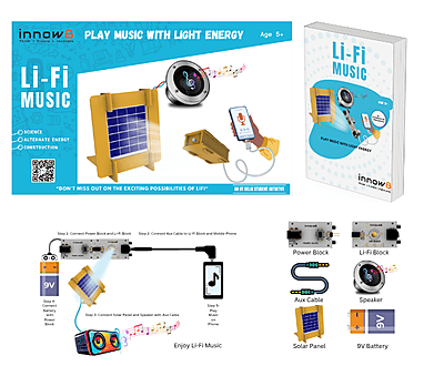 Li-Fi Music | Transmit Music Over The Light | Age 5+ Li-Fi Music | Transmit Music Over The Light | Age 5+