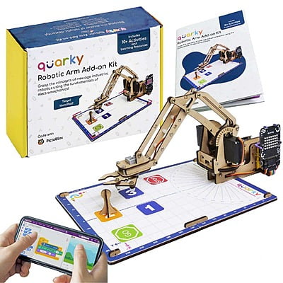 Robotic Arm Addon Kit ( Without Quarky Board ) Robotic Arm Addon Kit ( Without Quarky Board )