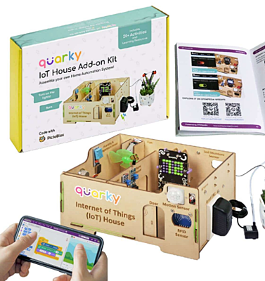 IoT House Addon Kit ( Without Quarky Board ) IoT House Addon Kit ( Without Quarky Board )